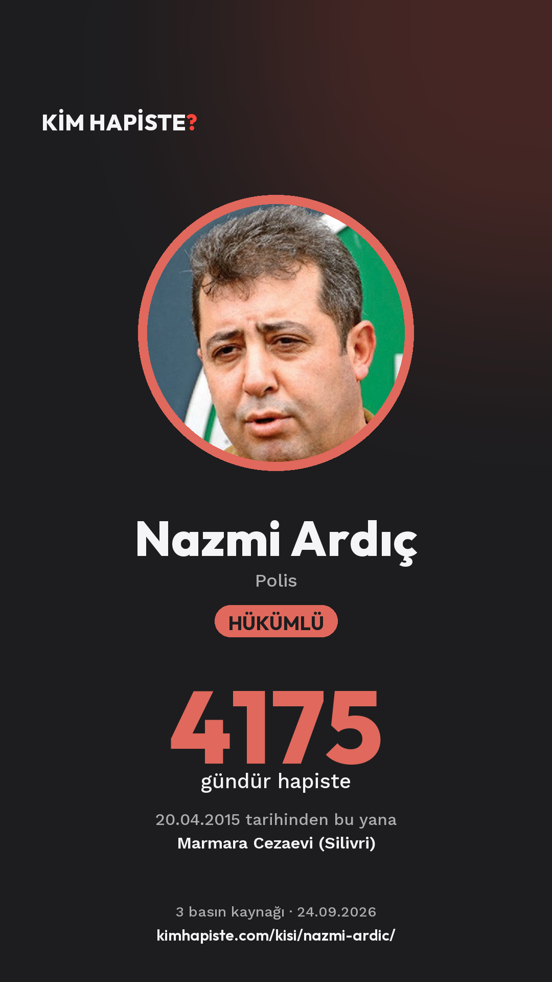 Nazmi Ardıç paylaşım kartı