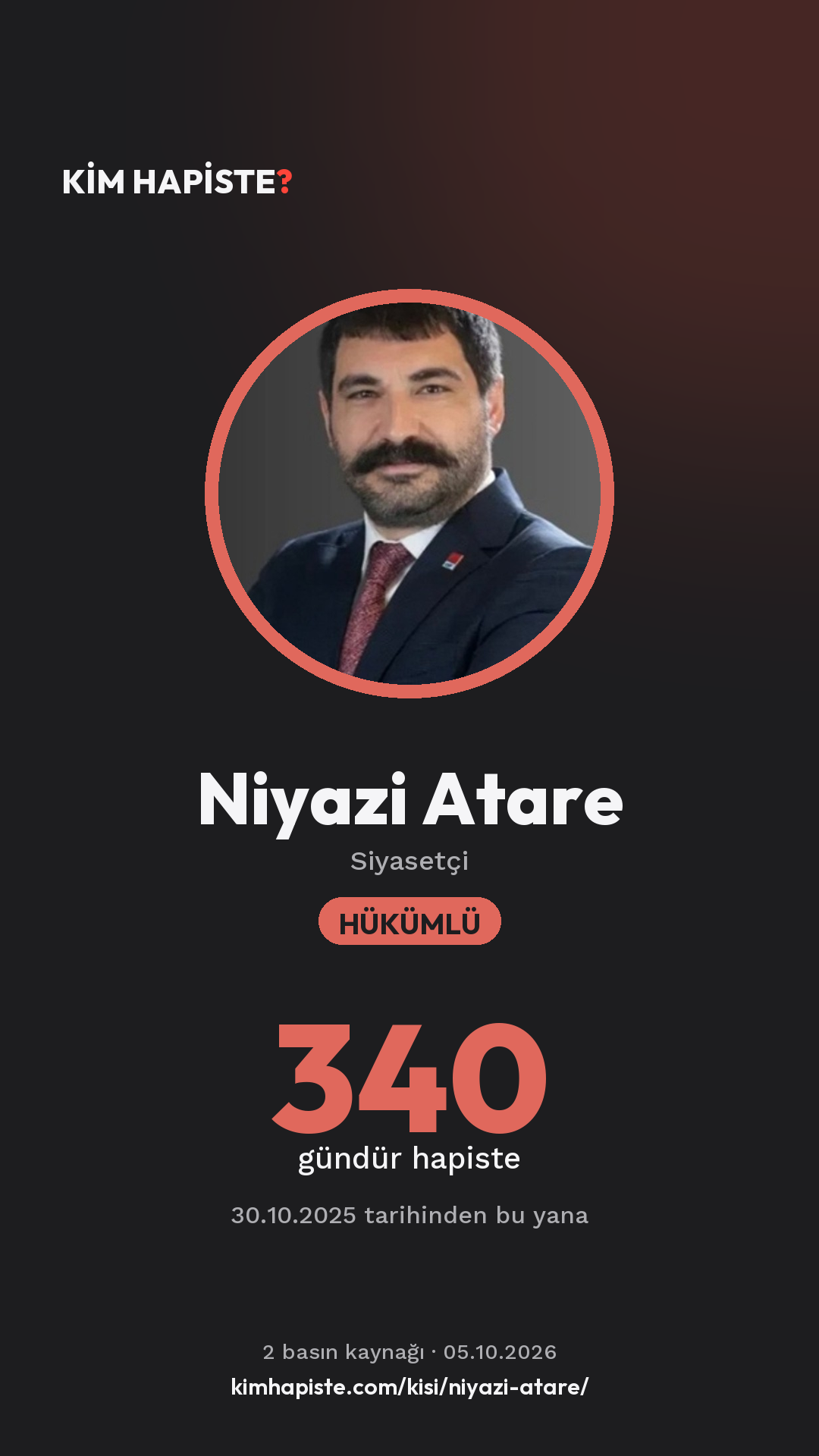 Niyazi Atare paylaşım kartı
