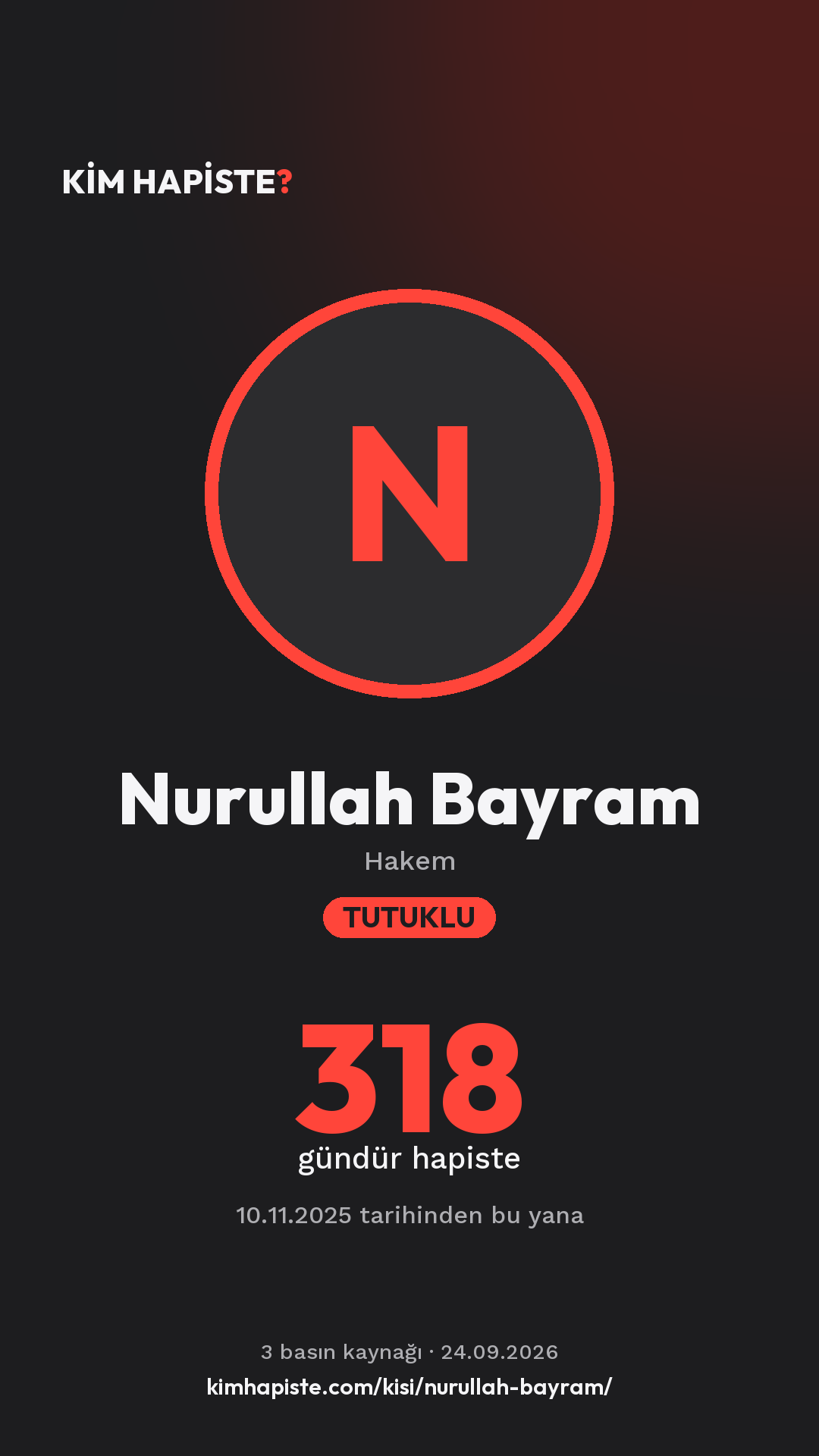 Nurullah Bayram paylaşım kartı