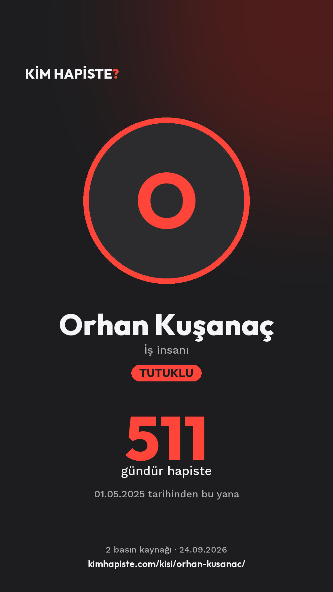 Orhan Kuşanaç paylaşım kartı