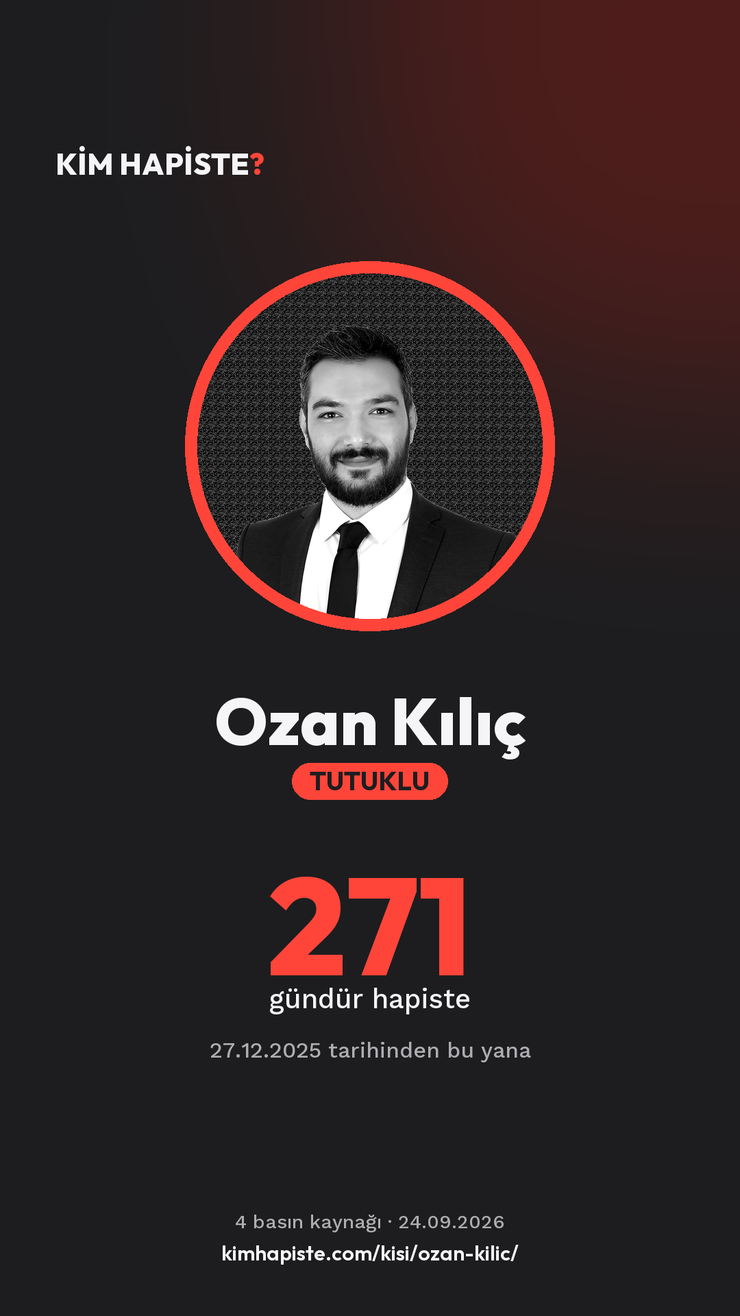 Ozan Kılıç paylaşım kartı