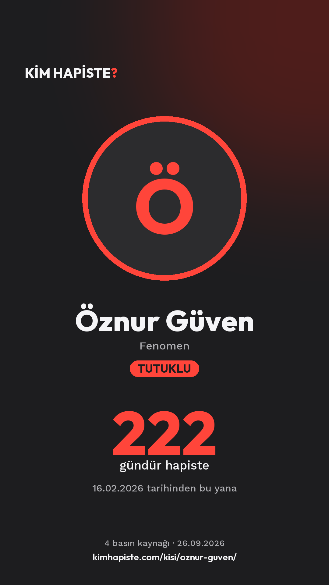 Öznur Güven paylaşım kartı