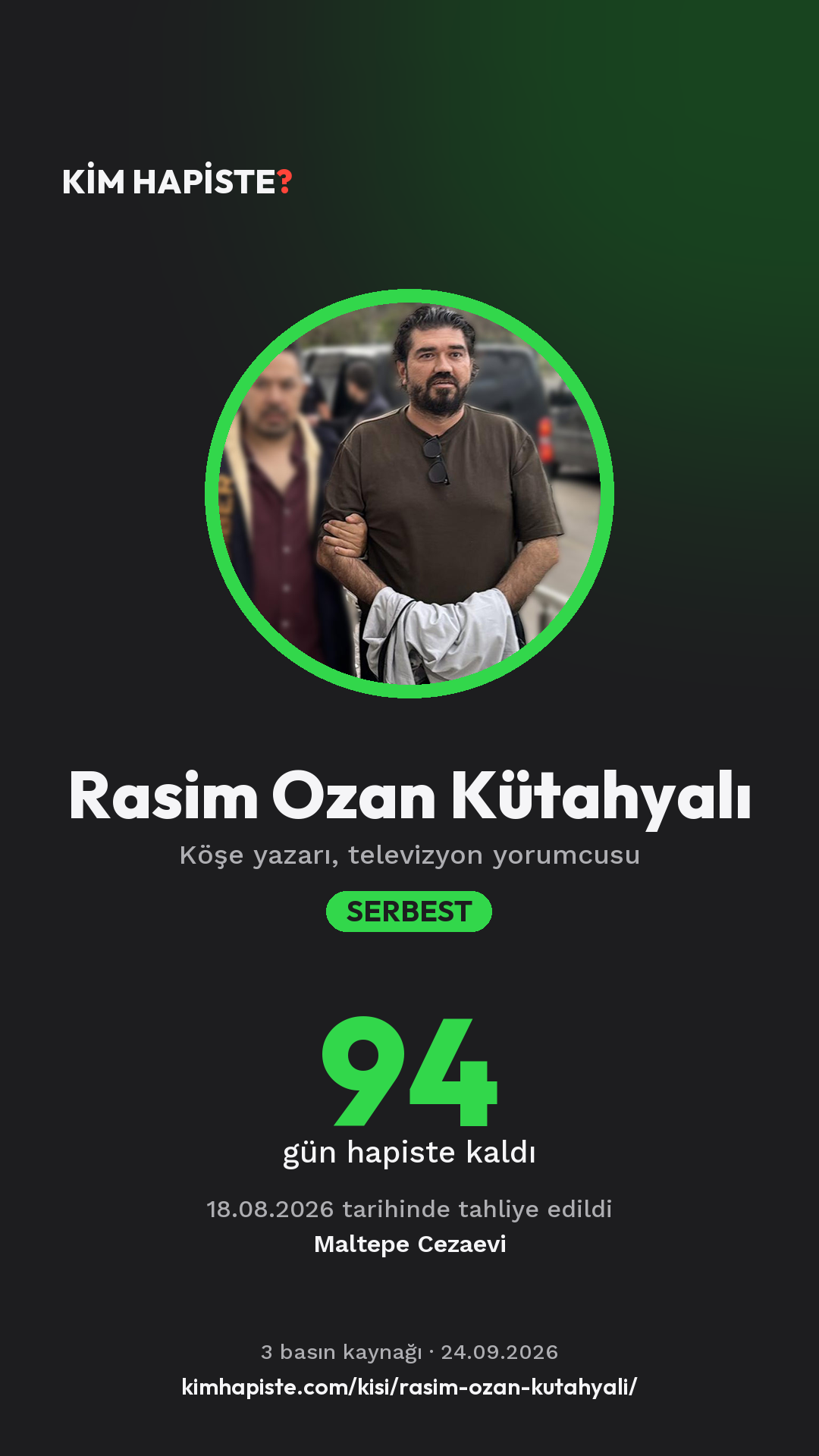 Rasim Ozan Kütahyalı paylaşım kartı