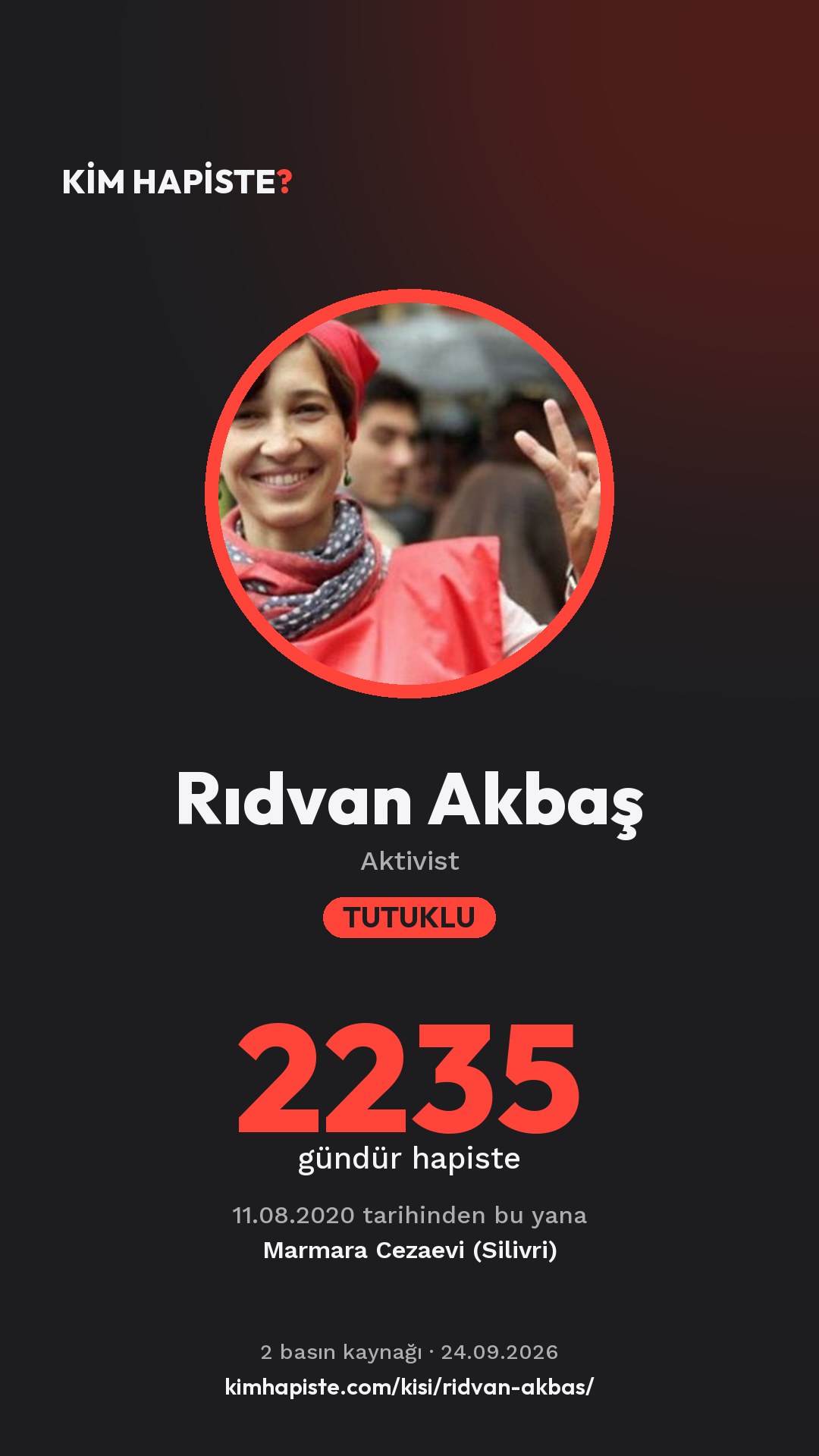 Rıdvan Akbaş paylaşım kartı