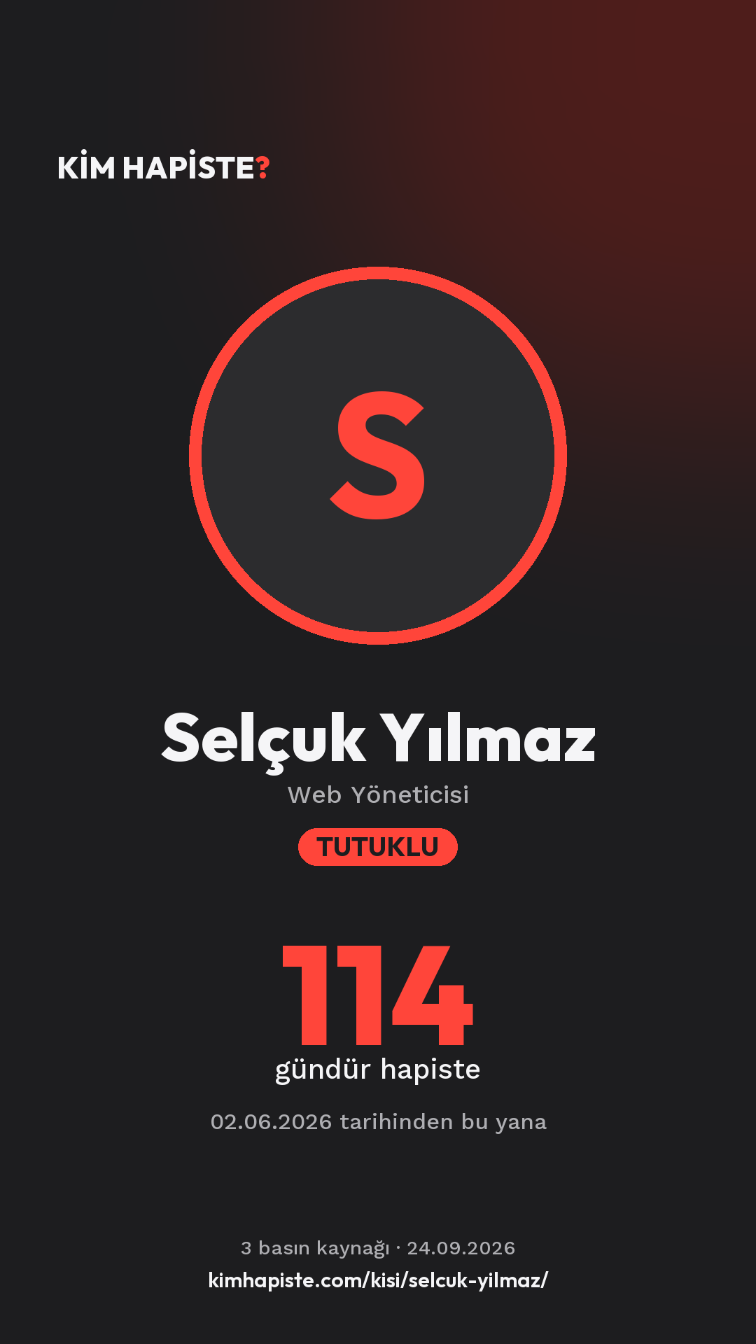 Selçuk Yılmaz paylaşım kartı