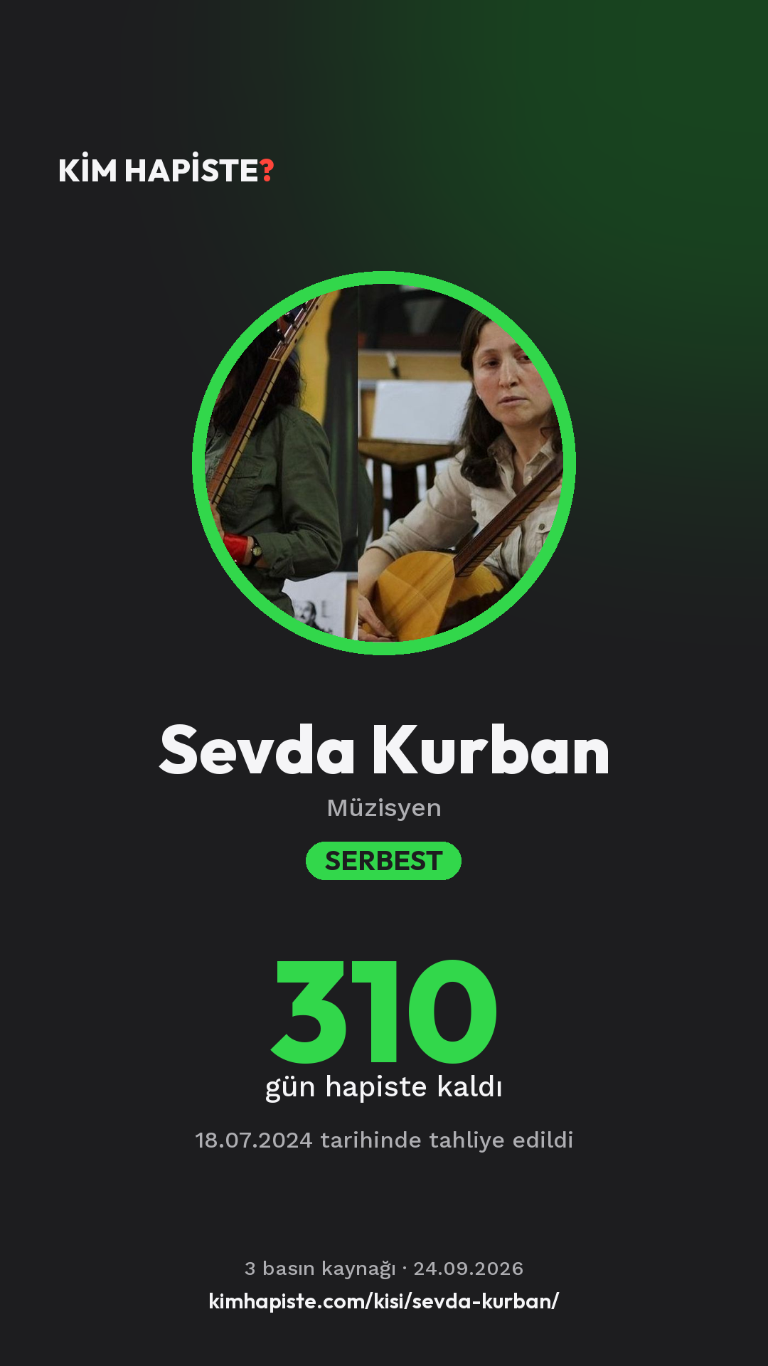 Sevda Kurban paylaşım kartı