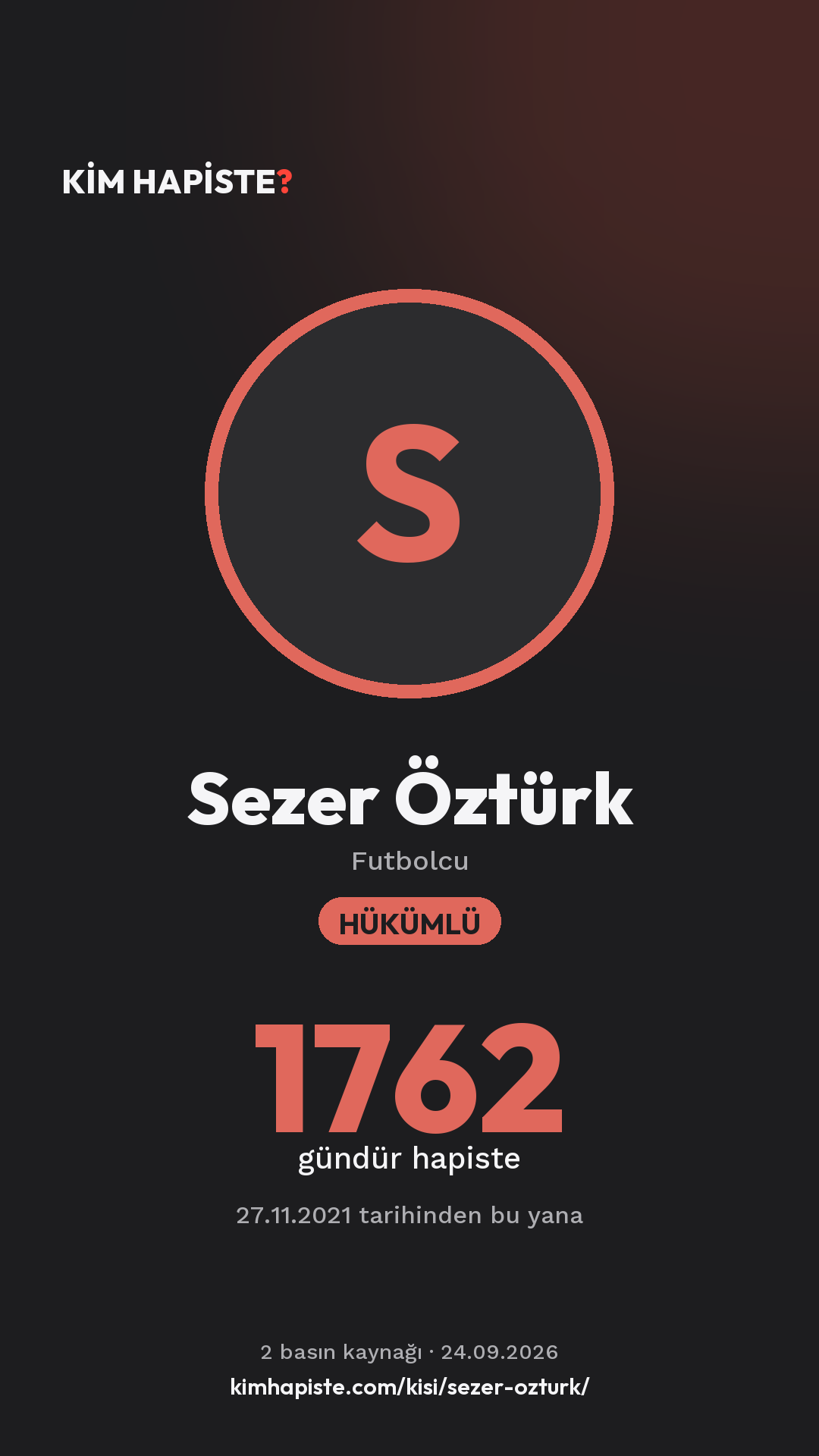 Sezer Öztürk paylaşım kartı