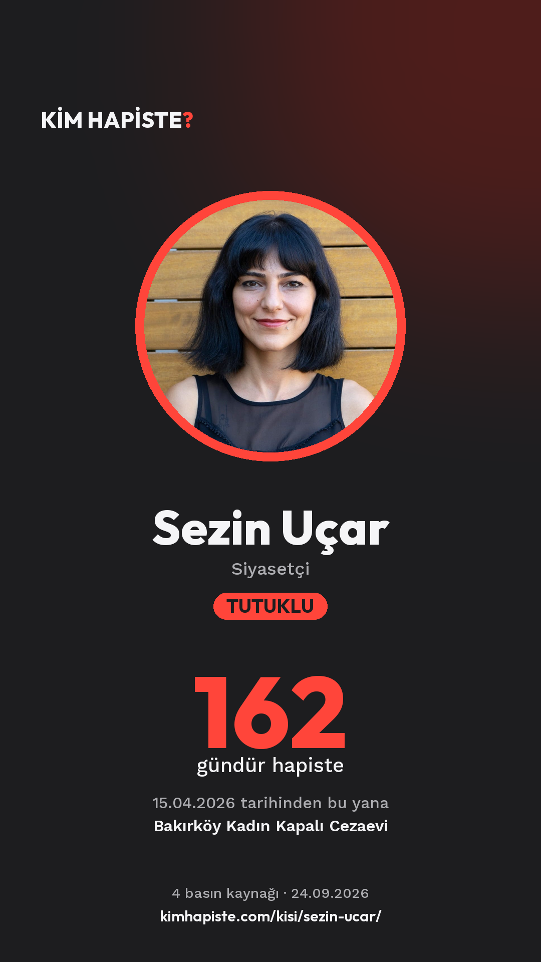 Sezin Uçar paylaşım kartı