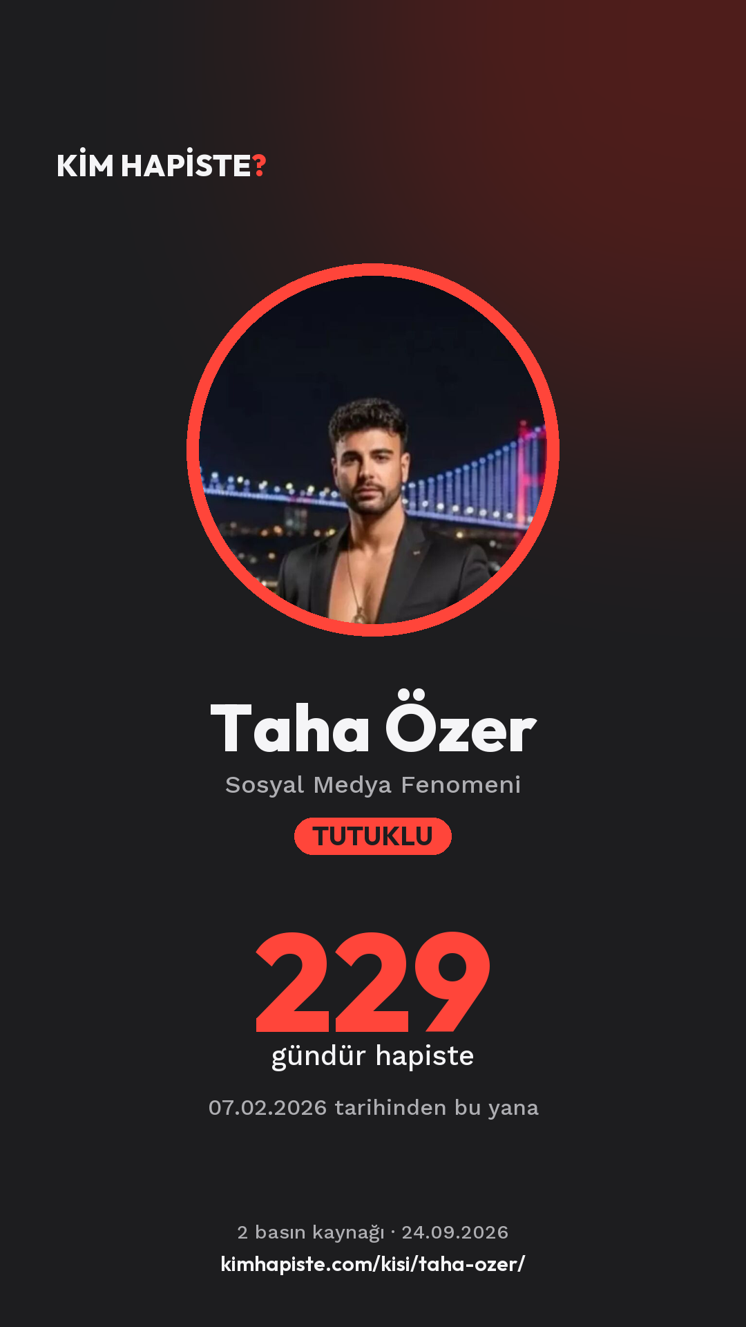 Taha Özer paylaşım kartı
