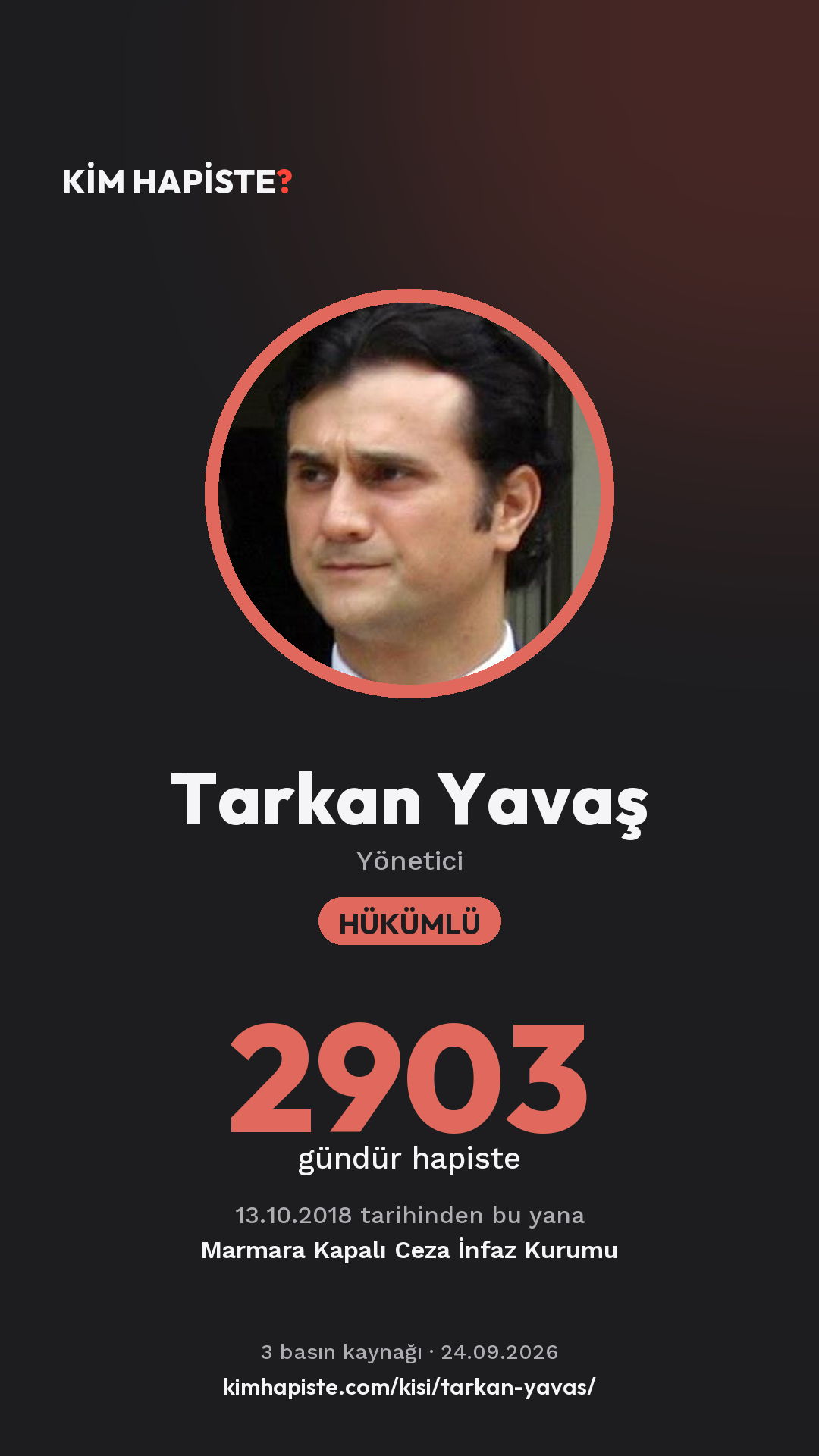 Tarkan Yavaş paylaşım kartı