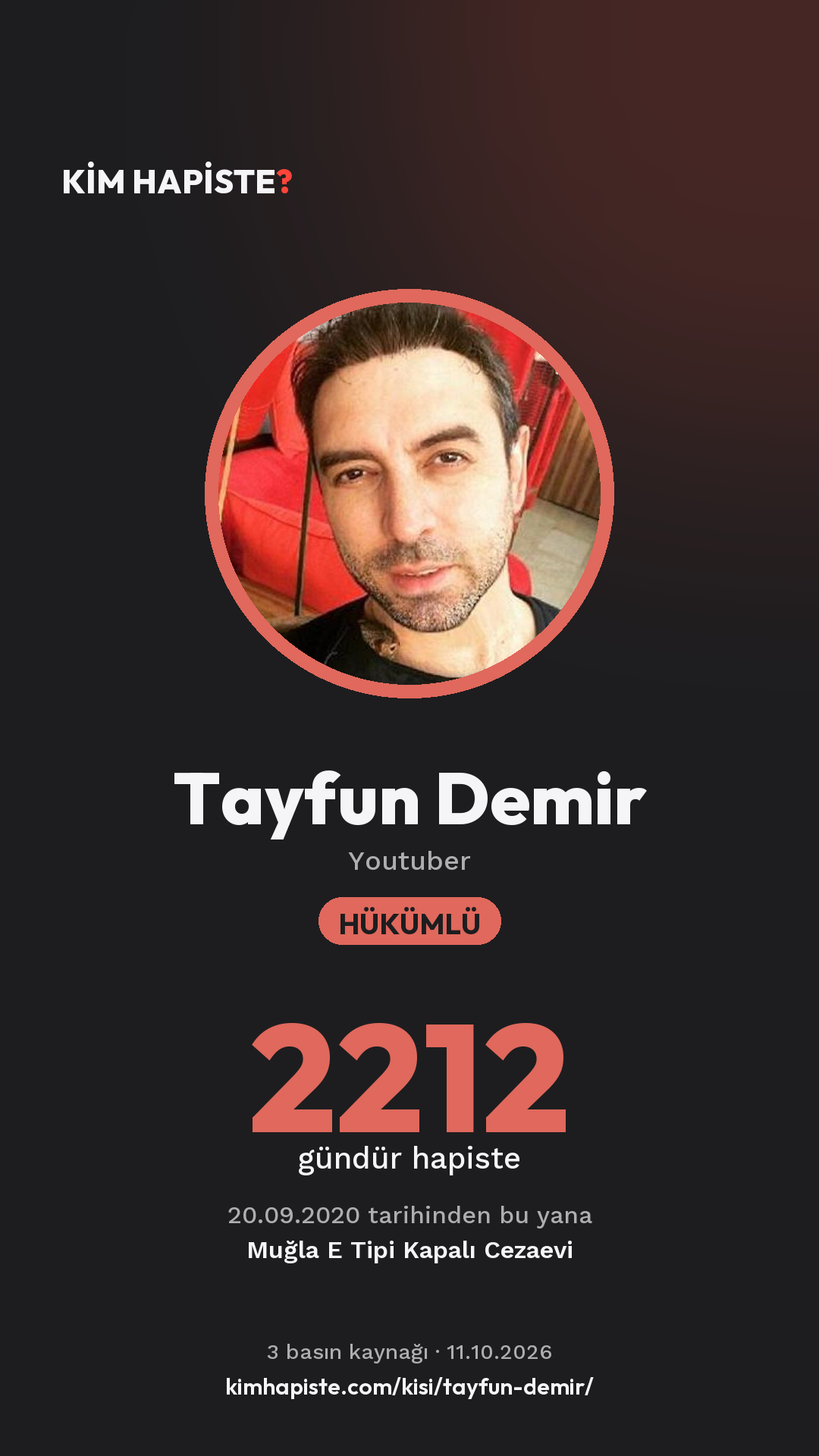 Tayfun Demir paylaşım kartı
