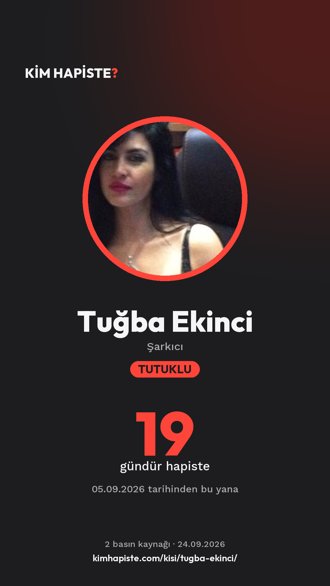 Tuğba Ekinci paylaşım kartı