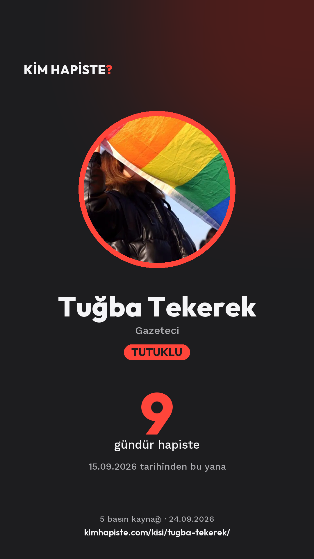 Tuğba Tekerek paylaşım kartı