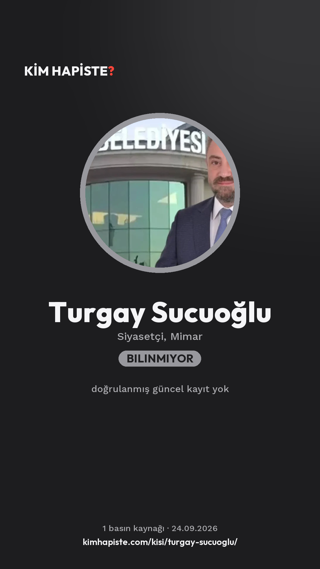 Turgay Sucuoğlu paylaşım kartı