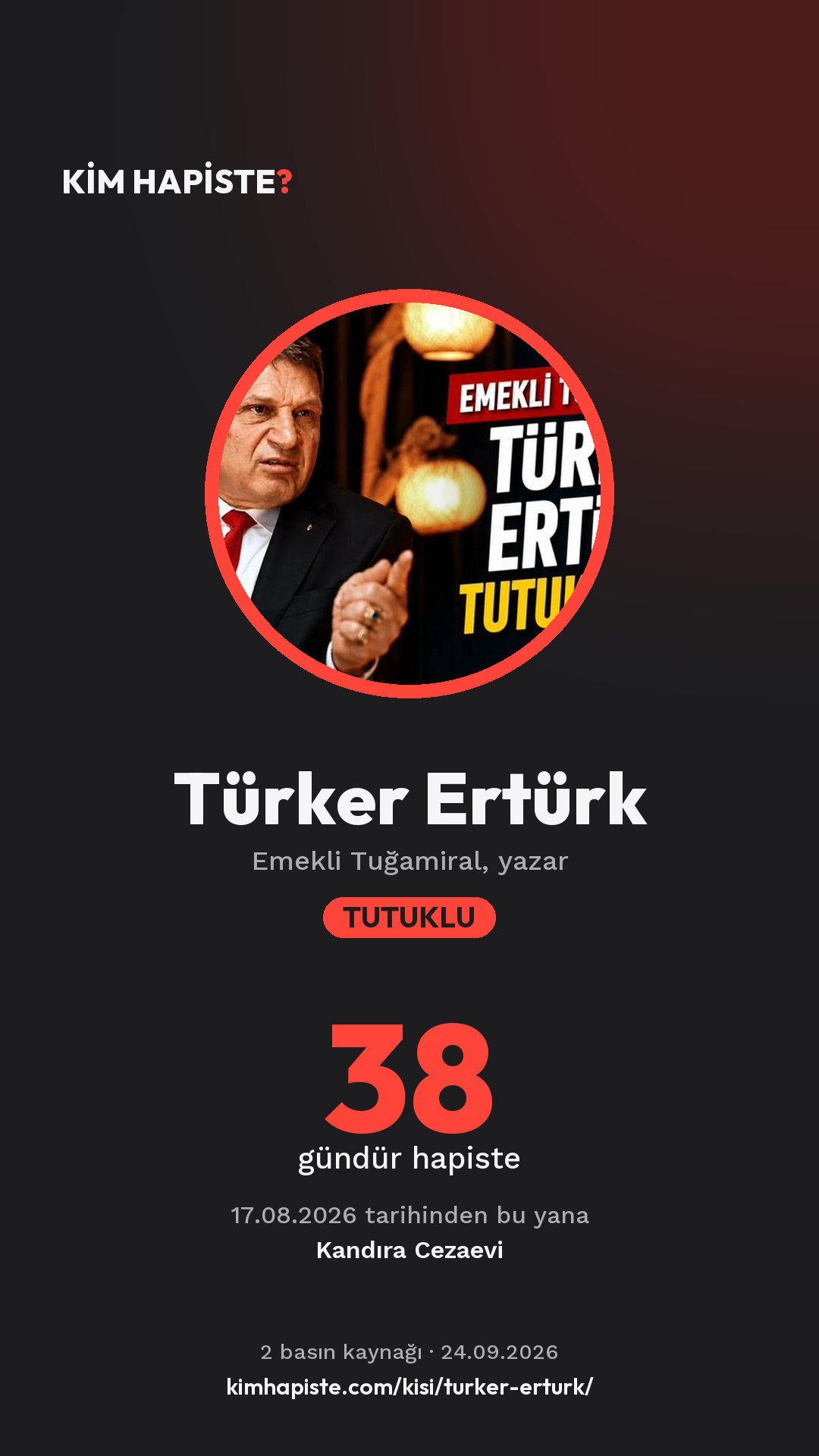 Türker Ertürk paylaşım kartı