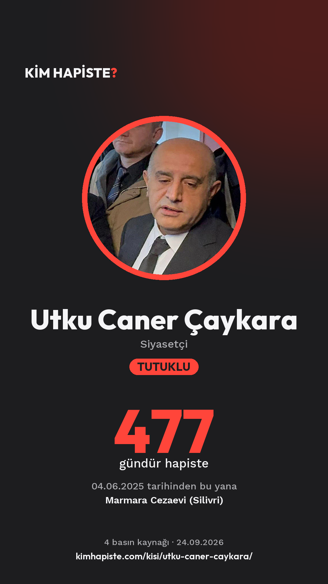 Utku Caner Çaykara paylaşım kartı