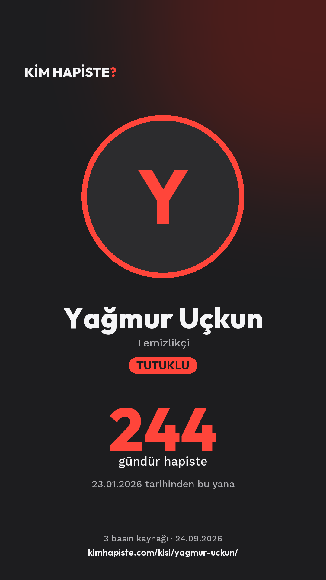 Yağmur Uçkun paylaşım kartı