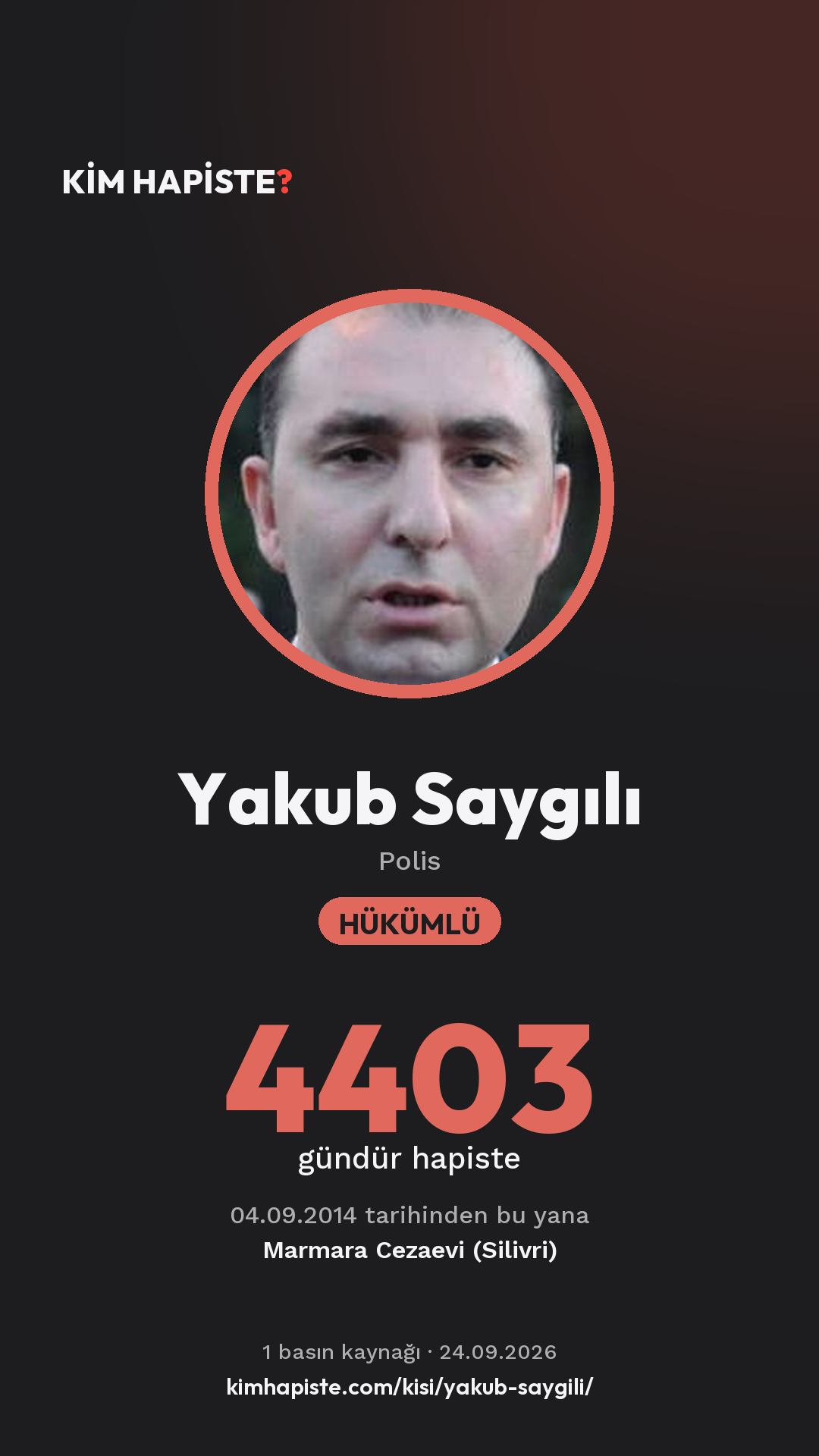 Yakub Saygılı paylaşım kartı