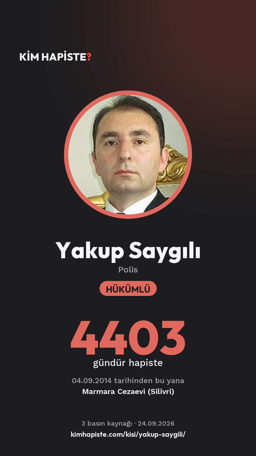 Yakup Saygılı paylaşım kartı