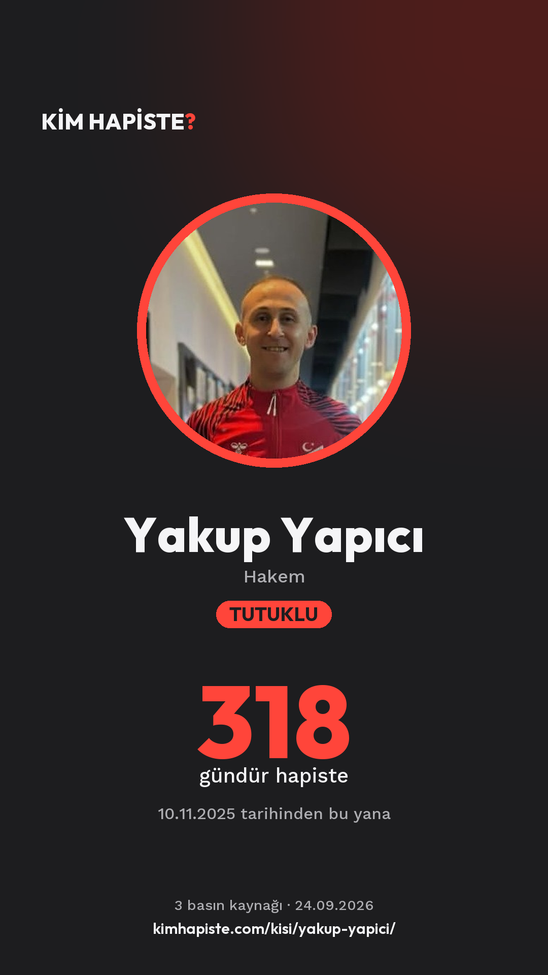 Yakup Yapıcı paylaşım kartı