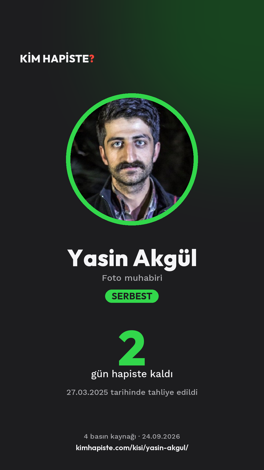 Yasin Akgül paylaşım kartı