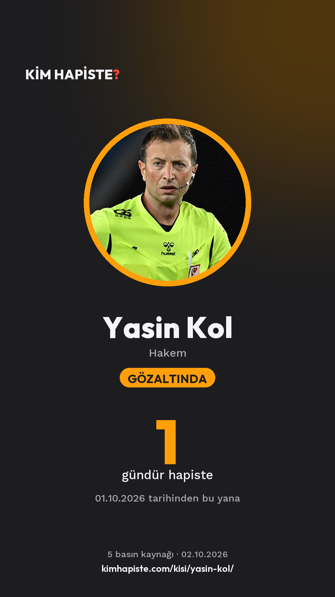 Yasin Kol paylaşım kartı