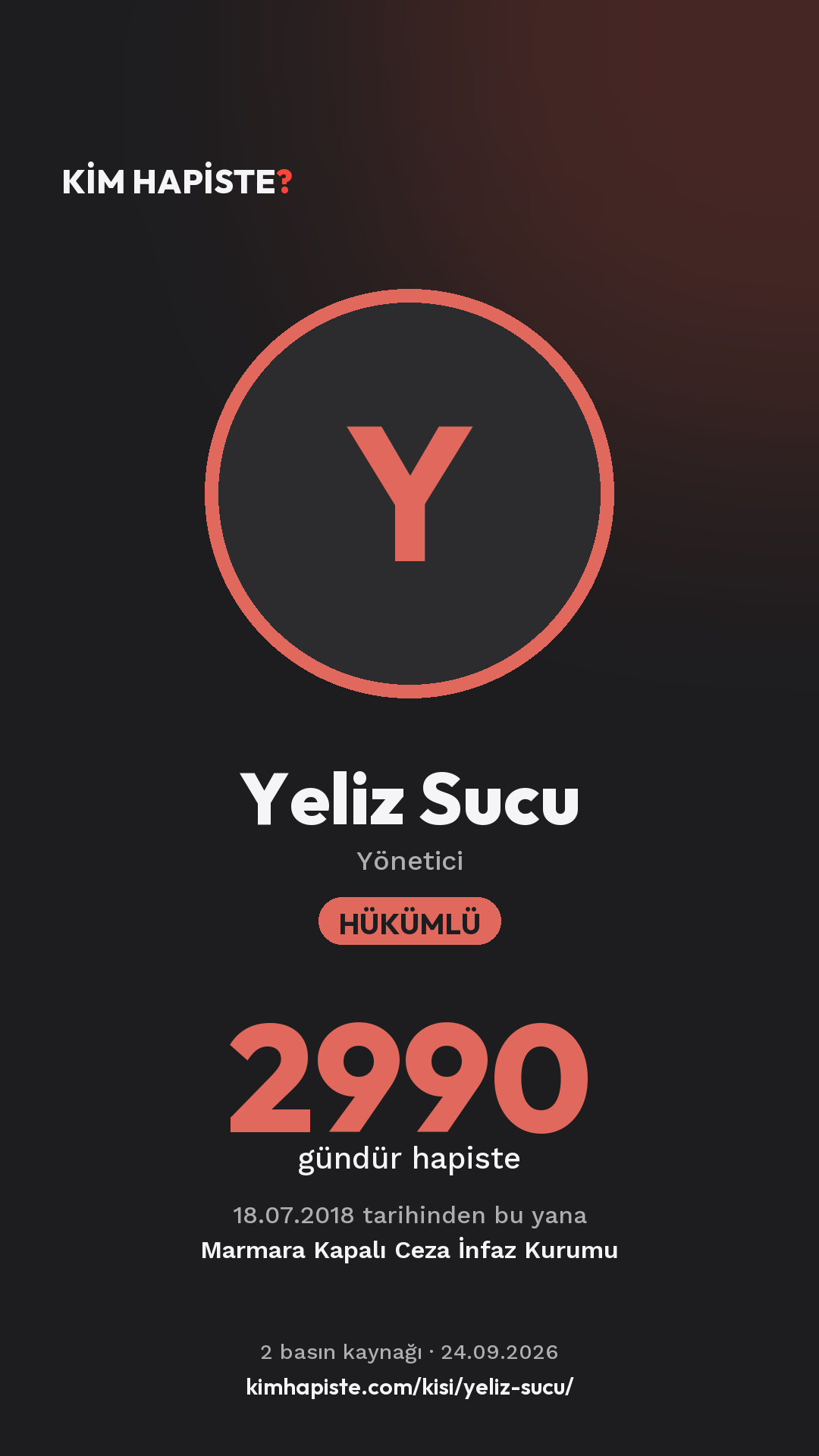 Yeliz Sucu paylaşım kartı