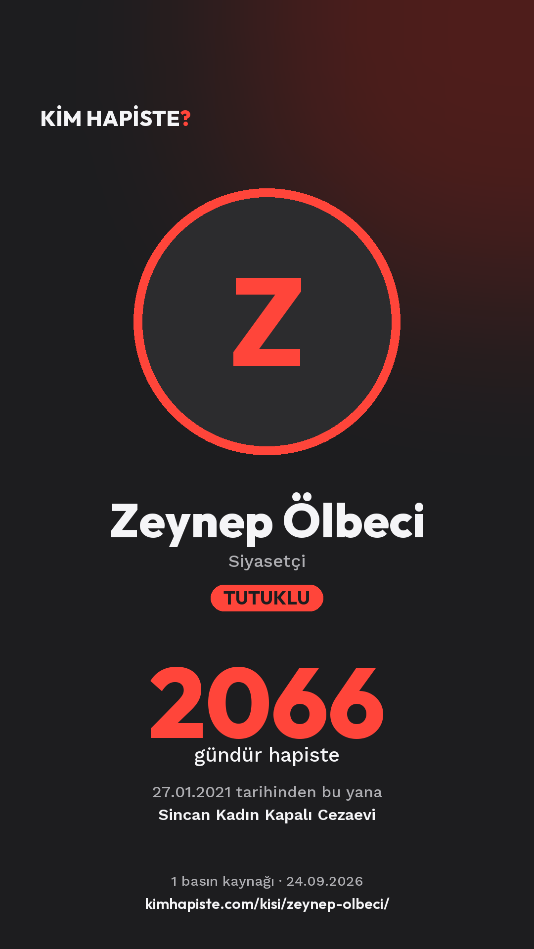 Zeynep Ölbeci paylaşım kartı